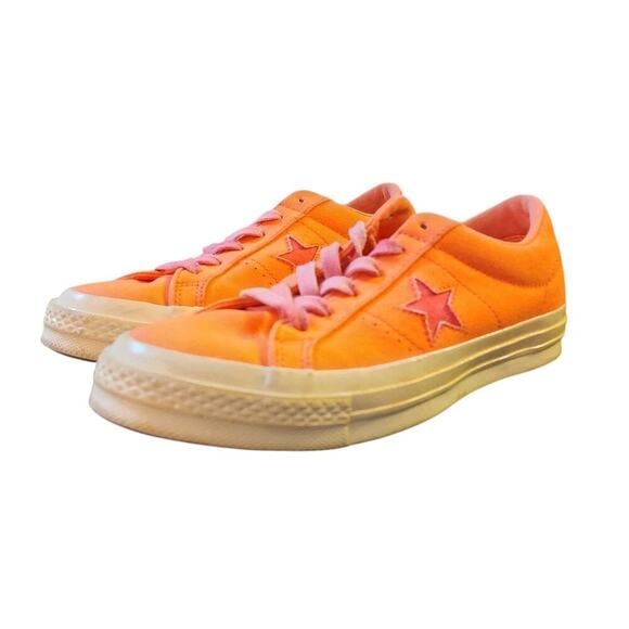 Converse One Star Ox Womens 9 Mens 7 159815C Paradise Pink Shoes Sneakers Sample - Picture 4 of 7